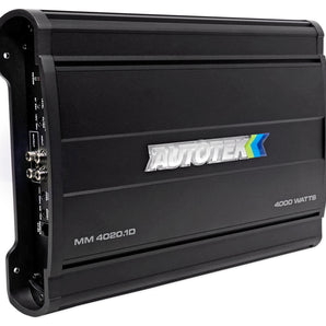 AUTOTEK MM4020.1D Mean Machine  4000 Watt Mono Amplifier Car Stereo Amp Class D