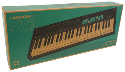 Launchkey 49 MK4 Keyboard Controller + AIR-BENCH Keyboard Bench