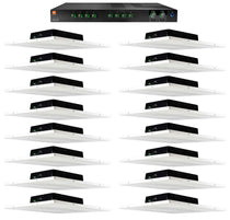 CSMA280 2 x 80W Amplifier + (Qty 16) Drop Ceiling Tile Speaker Package