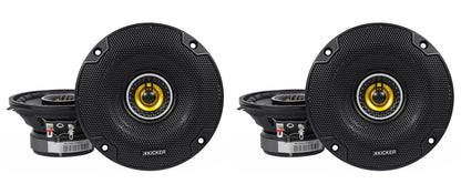 (4) 46CSC44 4" Car Audio Coaxial Speakers, 4-Ohm