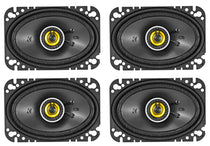 (4) 46CSC464 4x6" Car Audio Coaxial Speakers, 4-Ohm