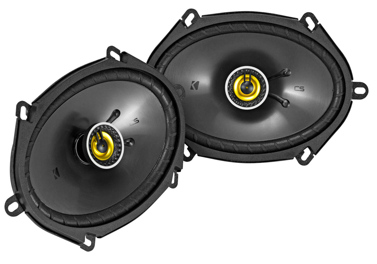 4 CSC684 6x8" 450W Car Audio Speakers Plus 4-Channel Amplifier And Amp Kit