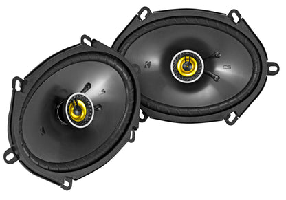 4 CSC684 6x8" 450W Car Audio Speakers Plus 4-Channel Amplifier And Amp Kit