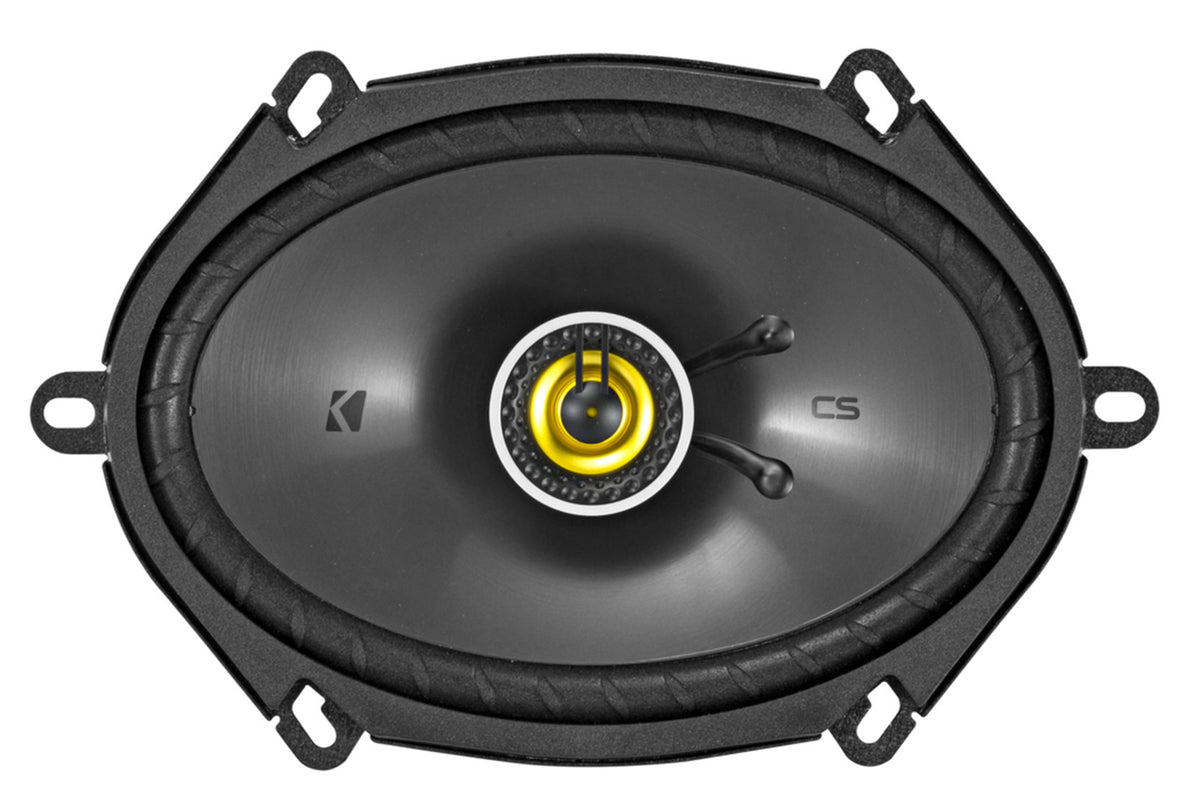 4 CSC684 6x8" 450W Car Audio Speakers Plus 4-Channel Amplifier And Amp Kit