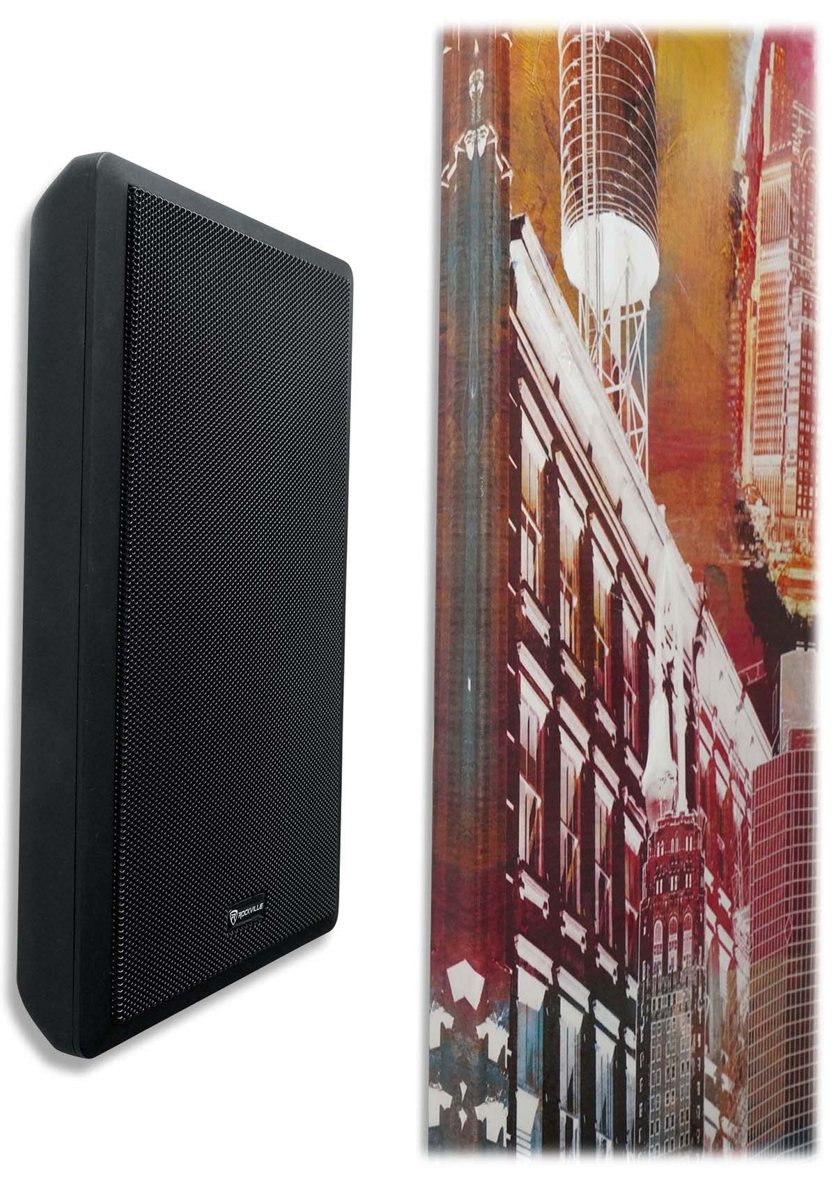H12X500UBT 6-Zone Receiver + Cube, RockSlim, HC85 Bundle For Restaurant/Bar/Cafe