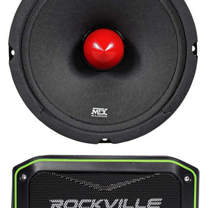 MTX Thunder RTX658 6.5” 300w Mid-bass/Midrange Car/Pro Audio Speaker + Speaker