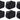 (6) Rockville RLB30 Bags for 4 Slim Par Chauvet/ADJ Lights+Controller and Accessories