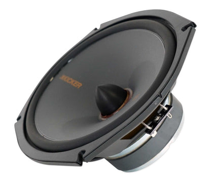 Pair Kicker 51KSS6904 6X9" Car Audio Component Speakers w/1" Tweeters