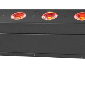 Rockville BEST STRIP 60 Black Rechargeable Wash Light Bar/Wireless DMX+RGBWA+UV