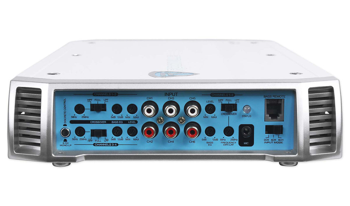 RXM-S6 Marine Amplifier + 4-Zone Level Control Bundle
