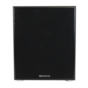 Rockville Rock Shaker 12" Inch Black 800w Powered Home Theater Subwoofer Sub