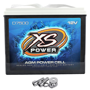 XS Power D7500 6000 Amp 12 Volt Power Cell Car Audio Sealed AGM Battery