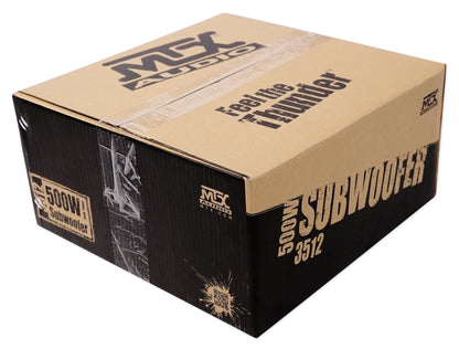 MTX 3512-02 12" Subwoofer + Portable Bluetooth Speakers