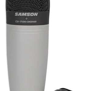 Samson C01 Podcast Podcasting Recording USB Microphone+Mic Phantom Power