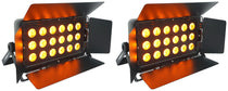 (2) SlimBANK H18 ILS Wash Par Lights