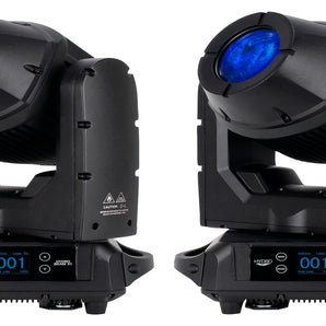 (2) American DJ HYDRO BEAM X1 Outdoor LED Wireless DMX Moving Head Beam Lights