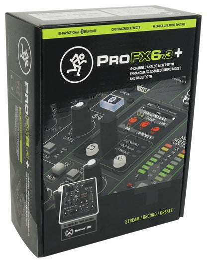 2-Person Podcast Recording Kit w/Mackie ProFX6v3+ Mixer + Boom Arms