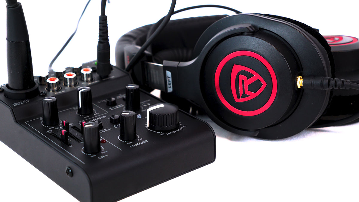 ROCKMIX 5 Mixer with Microphone
