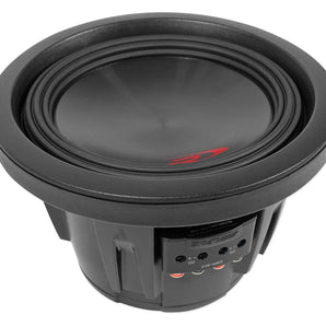 Alpine SWR-8D2 8" 1000w Subwoofer+Sealed Box+Mono Sub Amplifier+Amp Kit SWR8D2