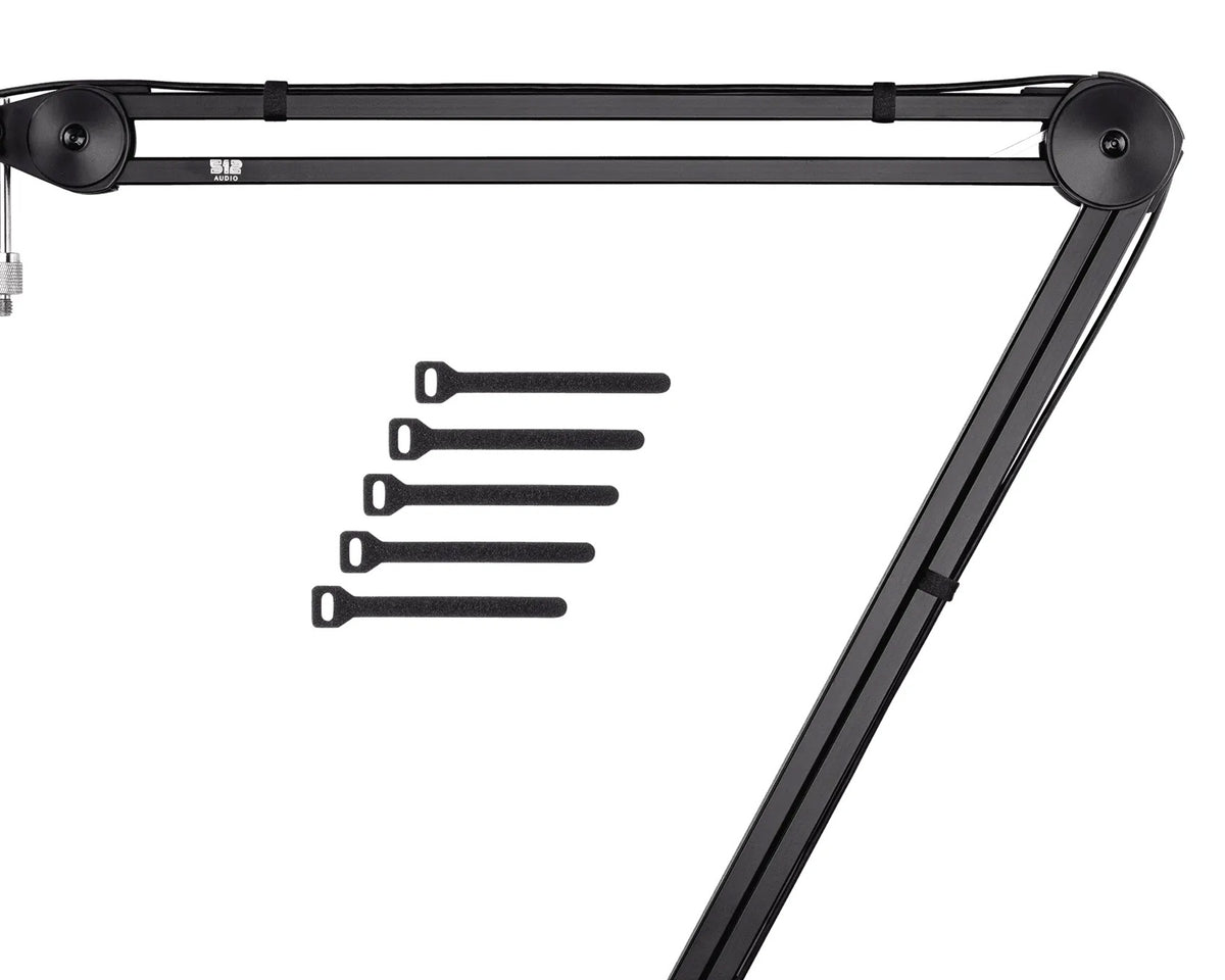 (2) Warm Audio 512-BBA 31" Adjustable Microphone Boom Arm Mic Stands