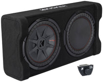 Kicker 51PTRTP12 TRTP 12" 500w Powered Down-Fire Subwoofer+Enclosure Box PTRTP12