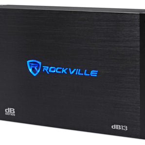 Rockville dB13 3000w Peak / 750w RMS @ 2 Ohm CEA Compliant Mono Car Amplifier