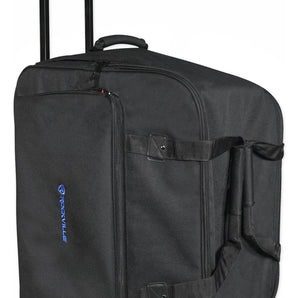 Rockville SB12L Rolling Travel Bag For 12" DJ PA Speakers w/Carry Handle+Wheels