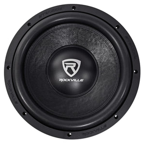 Rockville W12K6D4 V2 12 inches 2400w Car Audio Subwoofer Dual 4-Ohm Sub CEA Compliant