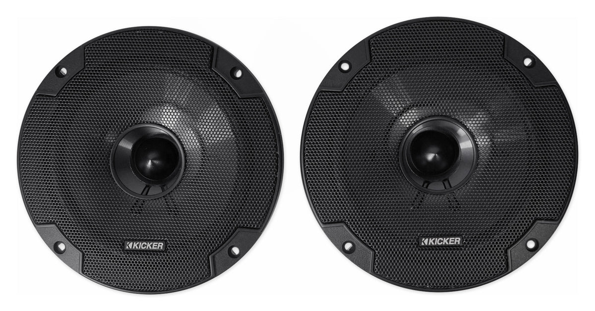 6.5" 600W Component Speakers, 2 Pairs
