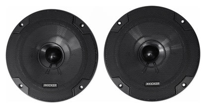 6.5" 600W Component Speakers, 2 Pairs