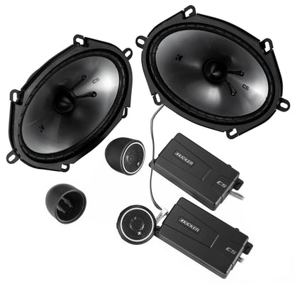 6x8" 450W Component Speakers, 2 Pairs