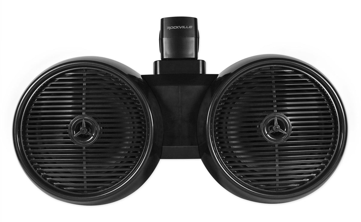 Dual 8" Wakeboards+(2) 6.5" Speakers+4-Ch Amplifier+Amp Kit