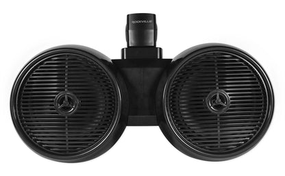 Dual 8" Wakeboards+(2) 6.5" Speakers+4-Ch Amplifier+Amp Kit
