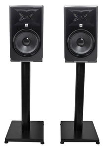 308P MkII 8" Studio Monitor Pair with 21" Steel Stands