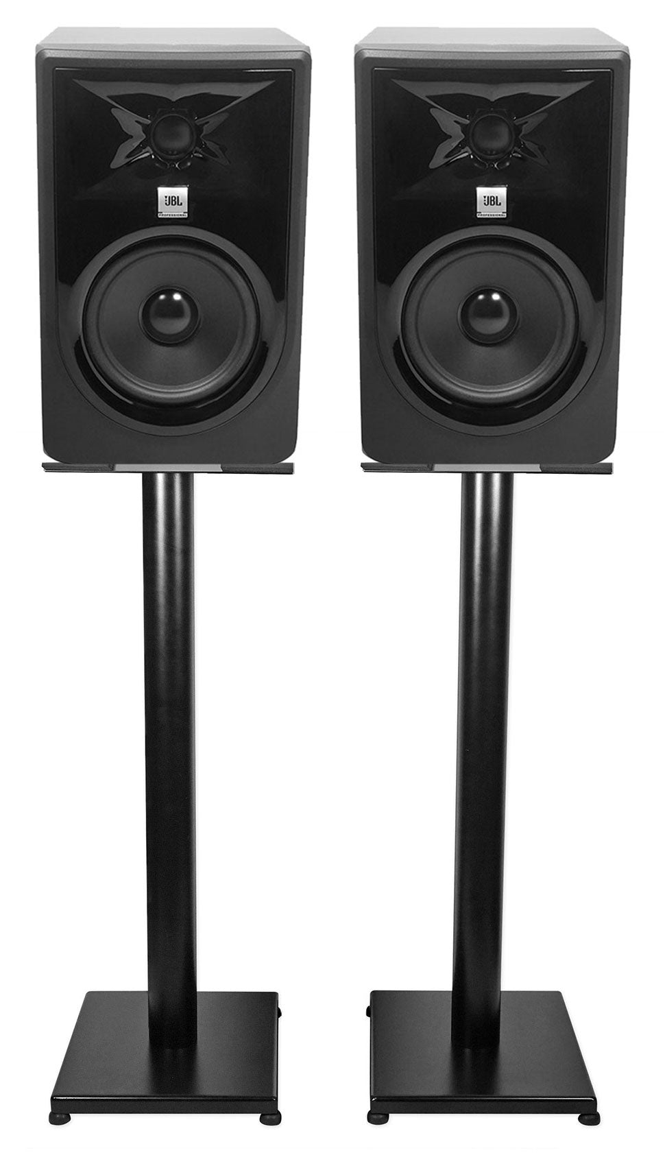 (2) 305P MkII Monitors + 29" Black Stands