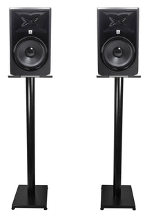 308P MkII 8" Studio Monitor Pair with 37" Steel Stands