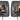 Rockville RTSVD961-GR 9” Grey Plug N Play Dual DVD/HDMI Car Headrest Monitors