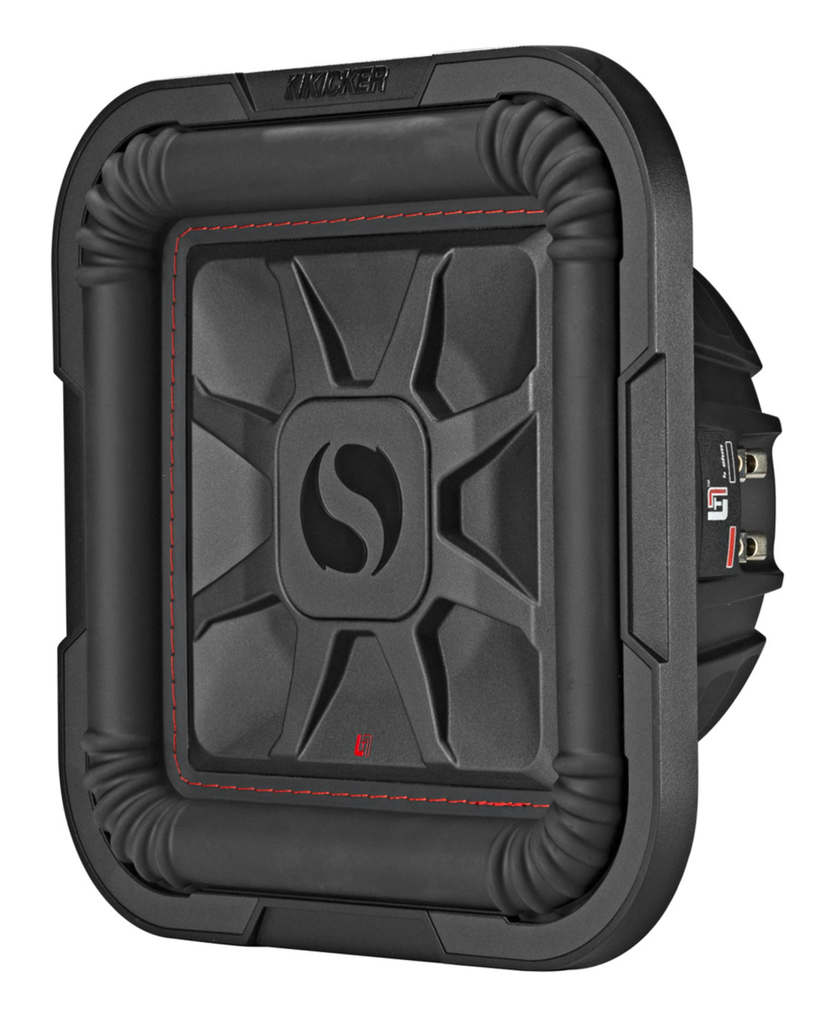 KICKER 46L7T104 10" 1000 Watt L7T Car Subwoofer, Solo-Baric Sub L7T104 DVC 4-Ohm