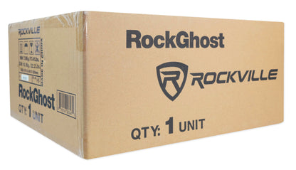 Rockville RockGhost Active 8" Car Subwoofer For 15"/16"/17" Full Size Spare Tire