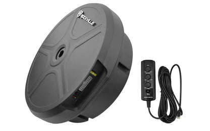 Rockville RockGhost Active 8" Car Subwoofer For 15"/16"/17" Full Size Spare Tire