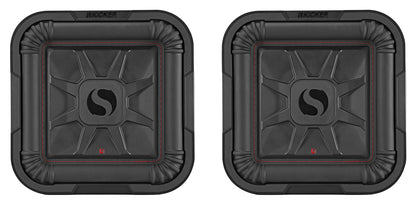 10" 1000W L7T Solo-Baric Car Subwoofers, DVC 2-Ohm, Pair