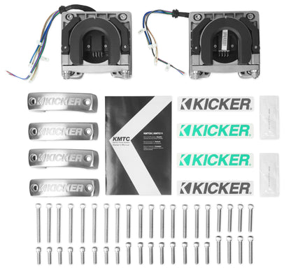 Pair Kicker KMTC11 HLCD 11" 600w Horn-Loaded LED Wakeboard Tower Speakers 44KMTC114