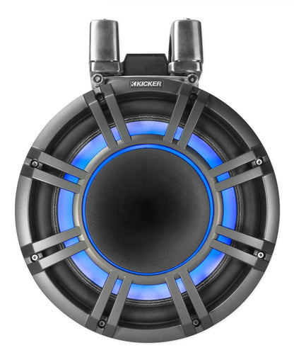 Pair Kicker KMTC11 HLCD 11" 600w Horn-Loaded LED Wakeboard Tower Speakers 44KMTC114