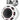 Pair Kicker KMTC9 HLCD 9" 600w White Wakeboard Tower LED Speakers w/Horns 44KMTC94W