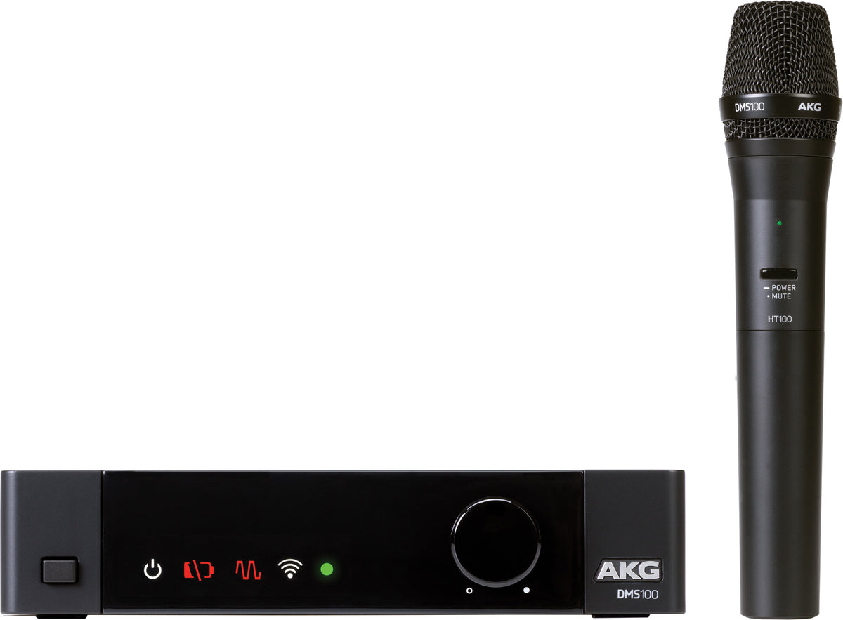 DMS100 4-Channel Wireless Microphone System with PRO-M50 Headphones