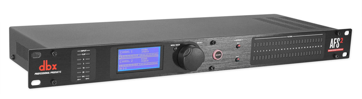 AFS2 Dual-Channel Advanced Feedback Suppression Processor