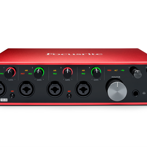 Focusrite Scarlett 18i8 3rd Gen 18-in, 8-out USB audio interface and Condenser Mic