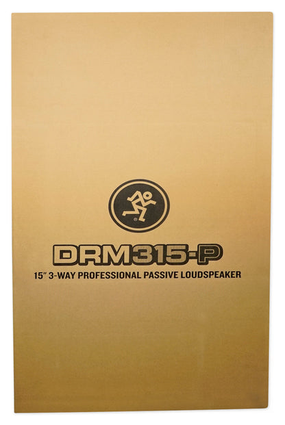 Mackie DRM315-P 15" 2000 Watt 3-way Professional Passive DJ PA Speaker