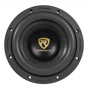 Rockville W8K9D4 8" Inch 2000 Watts Car Audio Subwoofer Dual 4-Ohm Sub CEA Compliant