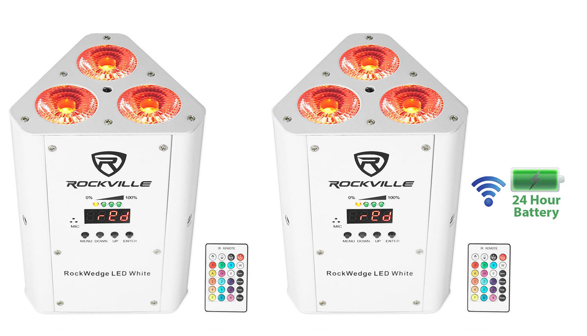 RockWedge LED White 2-Pack